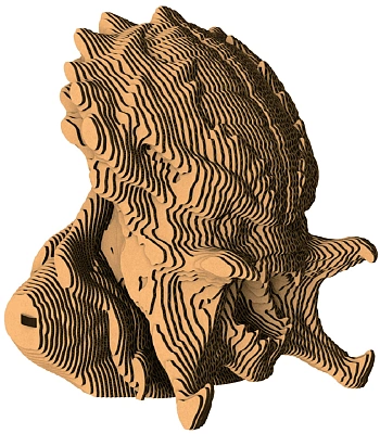 3d конструктор predator хищник (сборный бюст)