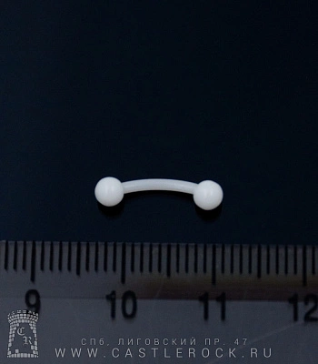 Микробанан Биофлекс с Акриловыми Шариками (белый) 1,2 х 8 х 3/3