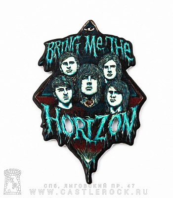 магнит металлический bring me the horizon (группа)