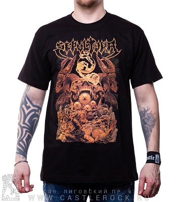 футболка sepultura "arise" (принт большой)