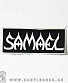 нашивка samael (лого белое)