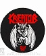 нашивка kreator (круглая, вышивка)