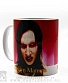 кружка marilyn manson (красный фон)