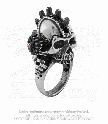 кольцо alchemy gothic (алхимия готик) r186 empire steamhead
