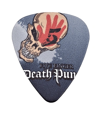 медиатор five finger death punch (лого, череп)