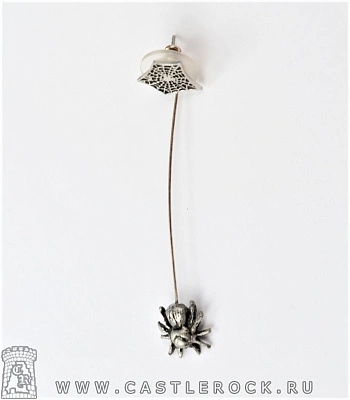 серьга alchemy gothic (алхимия готик) e150 black widow