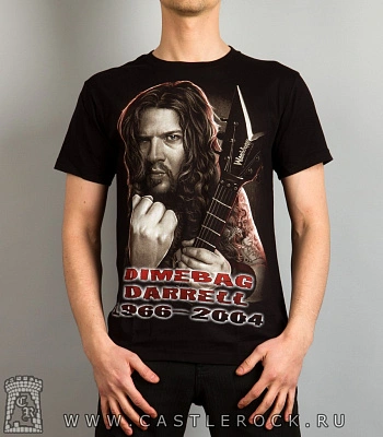 футболка pantera dimebag darrell 1966-2004