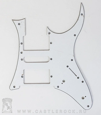 защитная накладка для электрогитары hsh (белая, три слоя)