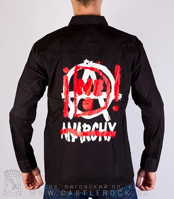рубашка с длинным рукавом anarchy анархия i done