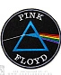 нашивка pink floyd "the dark side of the moon" (круглая, вышивка)