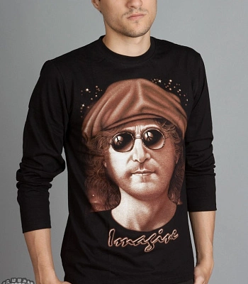 футболка beatles john lennon "imagine" д/р