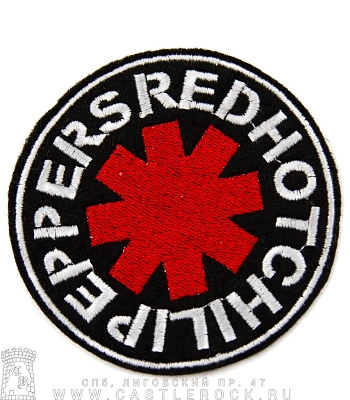 нашивка red hot chili peppers (вышивка)