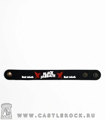 напульсник силиконовый black sabbath