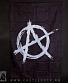 флаг anarchy анархия (белый знак)