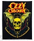 нашивка на спину ozzy osbourne (череп крылатый)