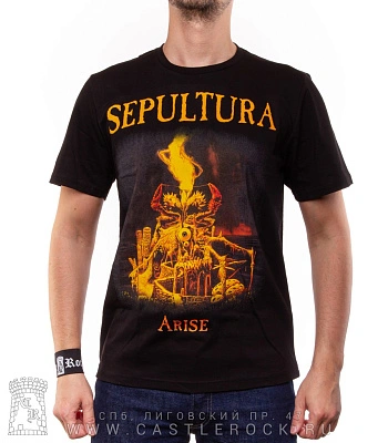 футболка sepultura "arise"