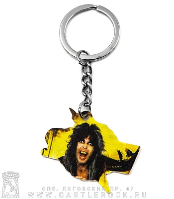 брелок металлический w.a.s.p.