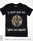 футболка детская slipknot "i rock out to with my daddy"