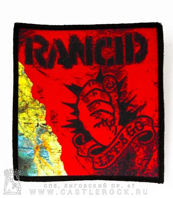 нашивка rancid "let’s go"