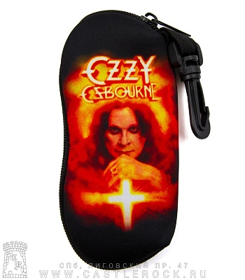 чехол для очков ozzy osbourne (с крестом)