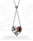 подвес alchemy gothic (алхимия готик) p708 coeur du morteur