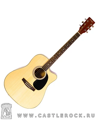 гитара акустическая с вырезом homage lf-4121cn