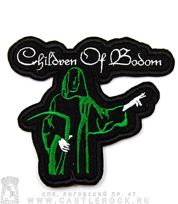 нашивка children of bodom "hatebreeder" (вышивка)