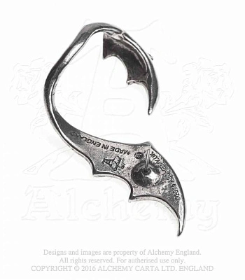 серьга кафф alchemy gothic (алхимия готик) e376 a night with goethe