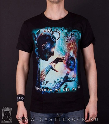 футболка born of osiris "tomorrow we die alive"