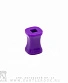 Тоннель Акрил Квадрат (фиолетовый) 5 мм