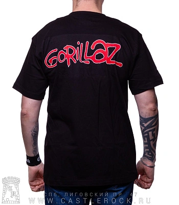 футболка gorillaz (группа)