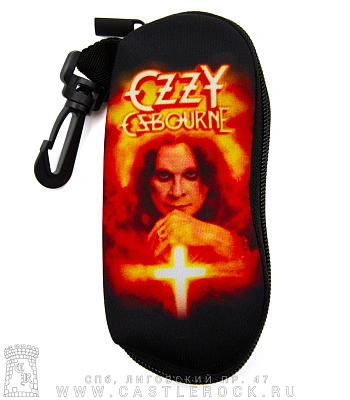 чехол для очков ozzy osbourne (с крестом)