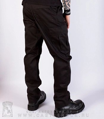 брюки милитари черные