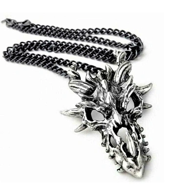 подвес alchemy gothic (алхимия готик) p625 dragon skull