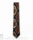 галстук змеиная кожа