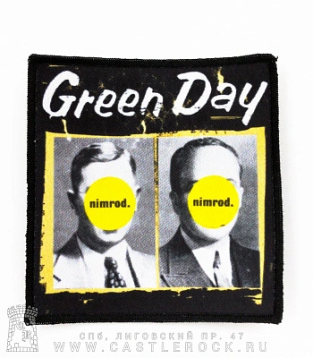 нашивка green day "nimrod."