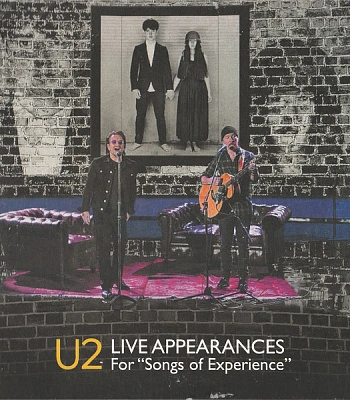 CD/DVD U2 "Live Appearances For "Songs Of Experience""