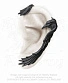 серьга кафф alchemy gothic (алхимия готик) e355 raven ear-wing