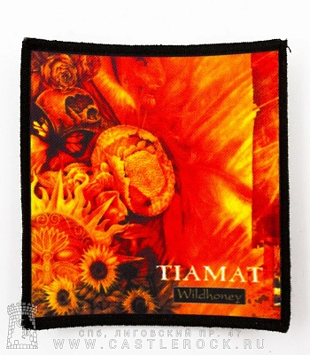 нашивка tiamat "wildhoney" (квадратная)