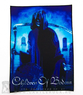 нашивка на спину children of bodom "follow the reaper"