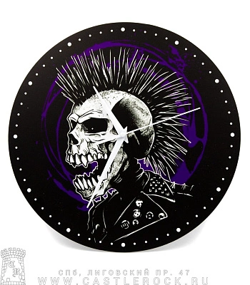 часы настенные exploited (лого)