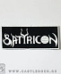 нашивка satyricon (лого белое)