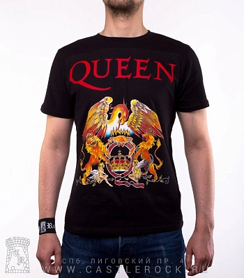 футболка queen (герб)