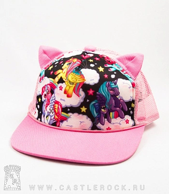 бейсболка детская my little pony (с ушками)