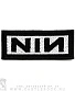 нашивка nine inch nails (лого, малая, вышивка)