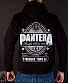 балахон на молнии pantera "stronger than all" (ч/б)