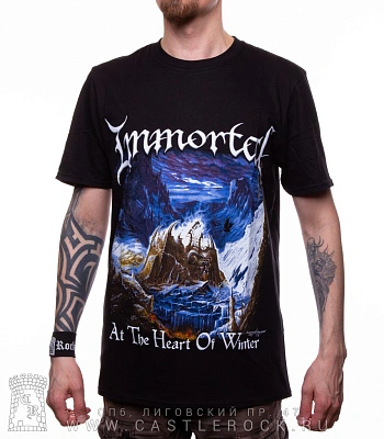 футболка immortal "at the heart of winter"