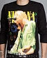 футболка nirvana kurt cobain 1967-1994 (желтая надпись) д/р