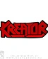 нашивка на спину kreator (лого, вышивка)