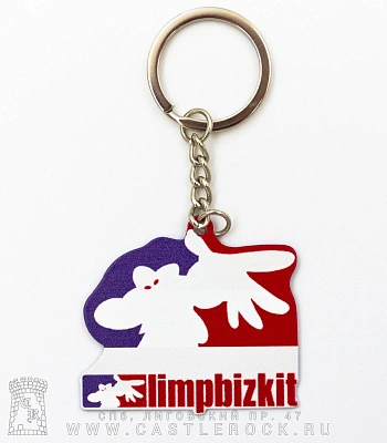 брелок металлический limp bizkit